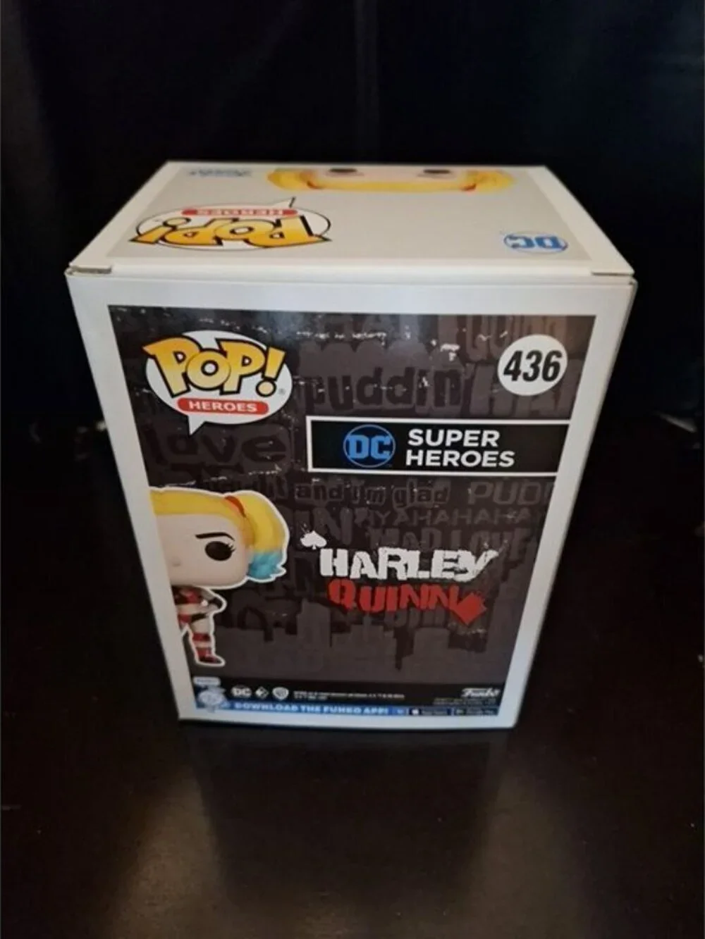 Funko Pop! DC Super Heroes – Harley Quinn #436 PX Previews Exclusive – 40 Years